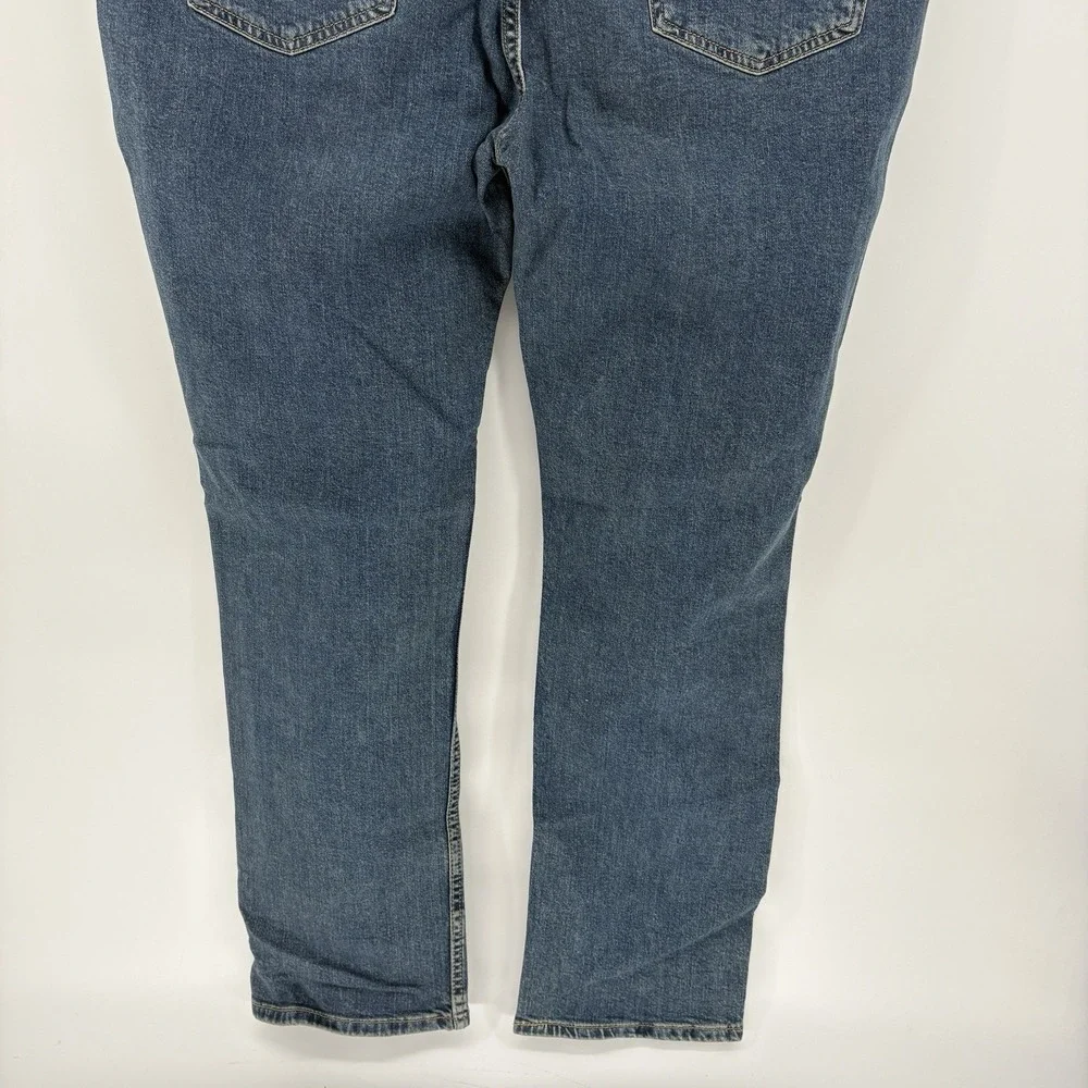 Levis 511 Slim Fit Jeans Mens 42x32 Blue Medium Wash Denim Stretch NWT Plus Size